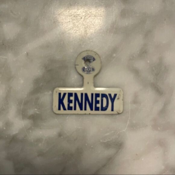 Vintage Other - Kennedy Campaign Folding Lapel Pin Union Made